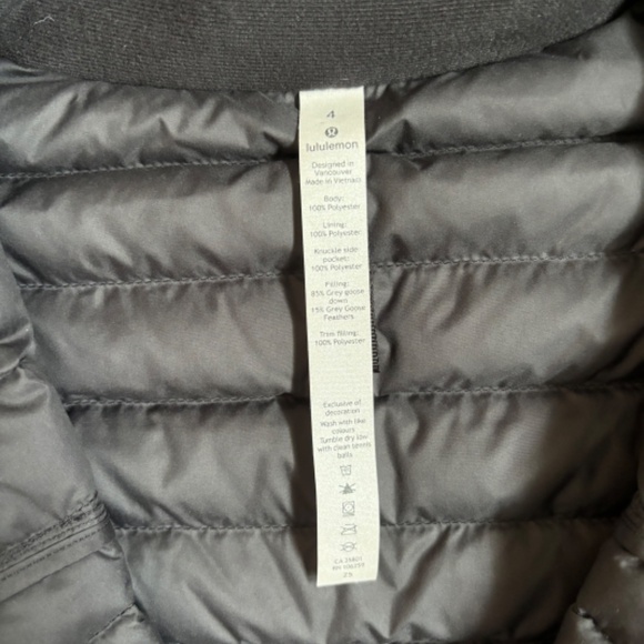 Lululemon Pack it Down Jacket - Picture 3 of 4